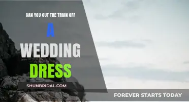 Transform Your Wedding Dress: Cut the Train