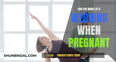 Dancing While Pregnant: Wedding Edition