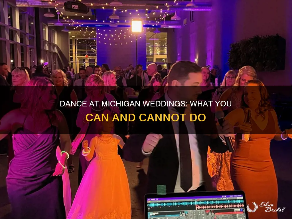 can you dance at weddings in Michigan