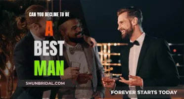 Best Man Blues: Can You Politely Decline the Honor?