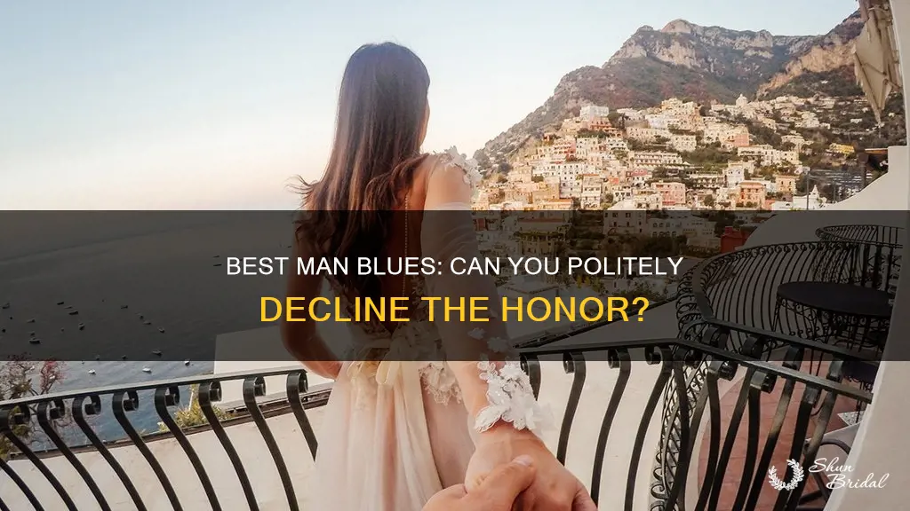 can you decline to be a best man