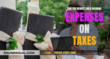 Deducting Child Wedding Expenses: Tax Implications for Parents