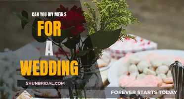 DIY Wedding Meals: Is It Possible?