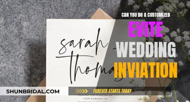 Customized Evite Wedding Invitations: Your Dream, Your Design