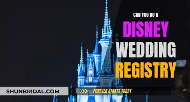 Disney Wedding Registry: Is It Possible?