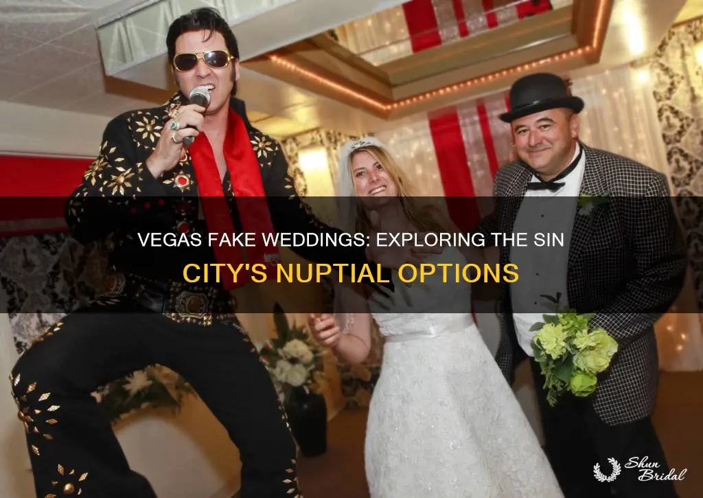 can you do a fake wedding in vegas