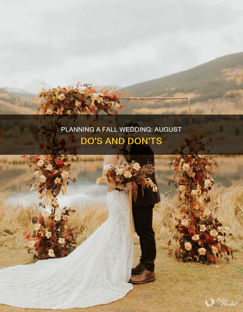 can you do a fall wedding in mid august