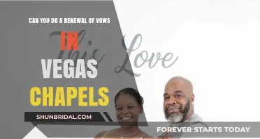 Renewing Vows in Vegas: Chapel Ceremonies for Second Chances