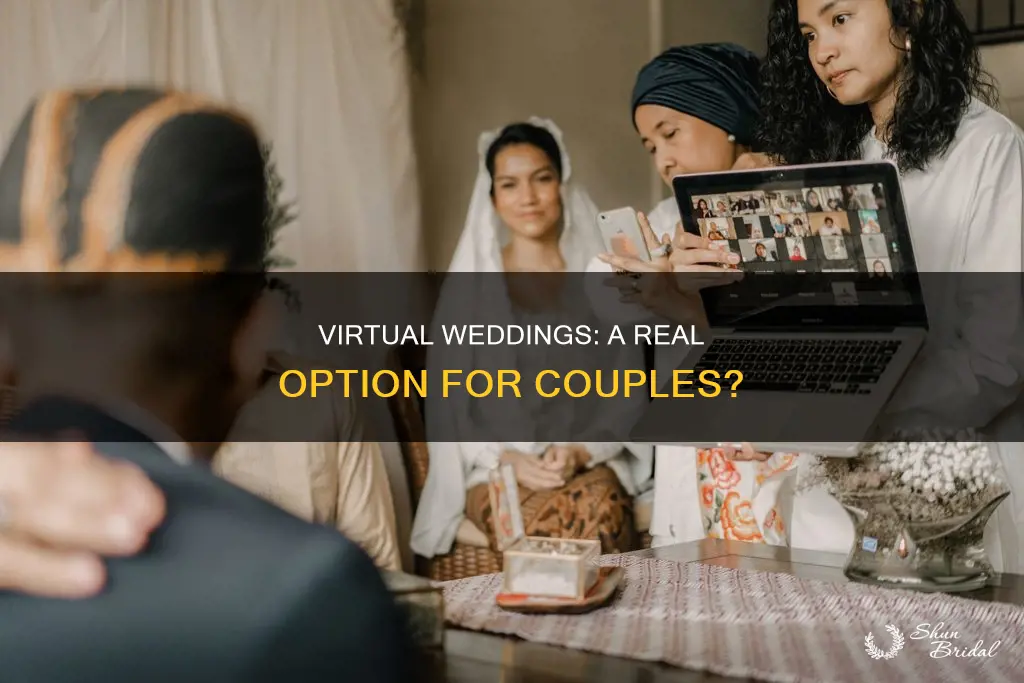 can you do a virtual wedding