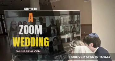 Virtual Nuptials: Can You Zoom Your Wedding?