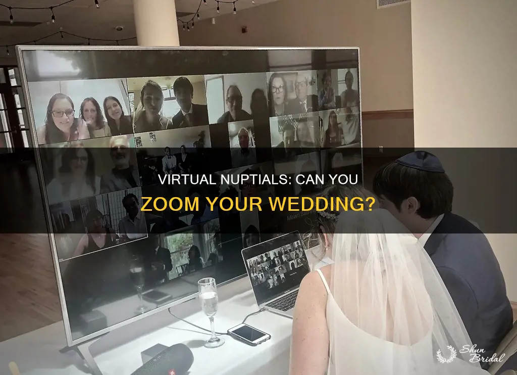 can you do a zoom wedding