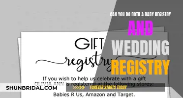 Baby and Wedding Registries: Can You Have Both?