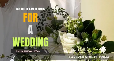 Creating Lifelike Wedding Decor with Artificial Flowers