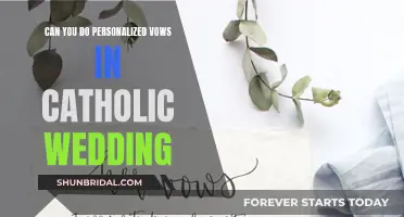 Personalized Vows in Catholic Weddings: What You Should Know