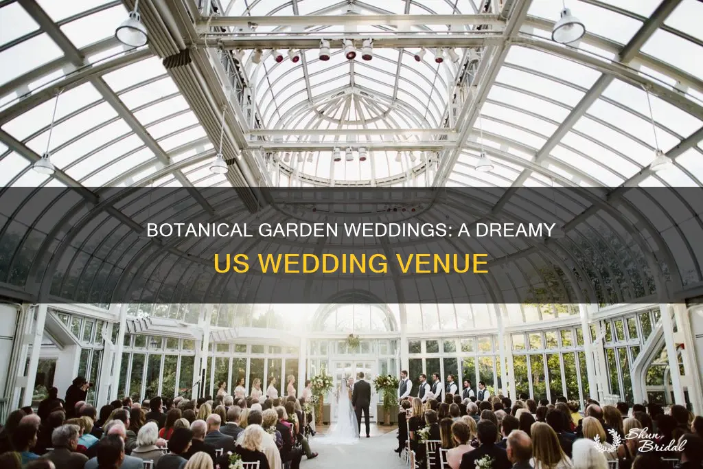 can you do wedding at the us botanical gardens