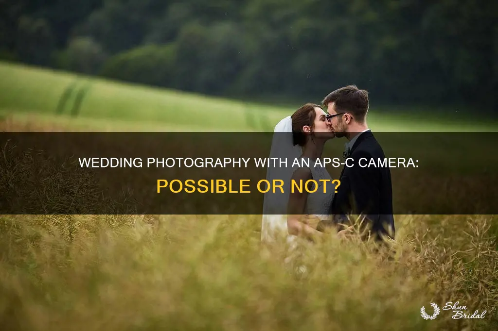 can you do wedding photography with a aps-c camera