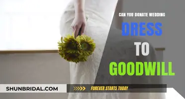 Donating Wedding Dresses: Goodwill's Take