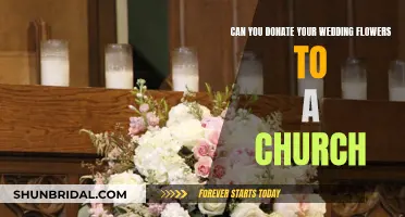 Donating Wedding Flowers to a Church: A Beautiful Gesture