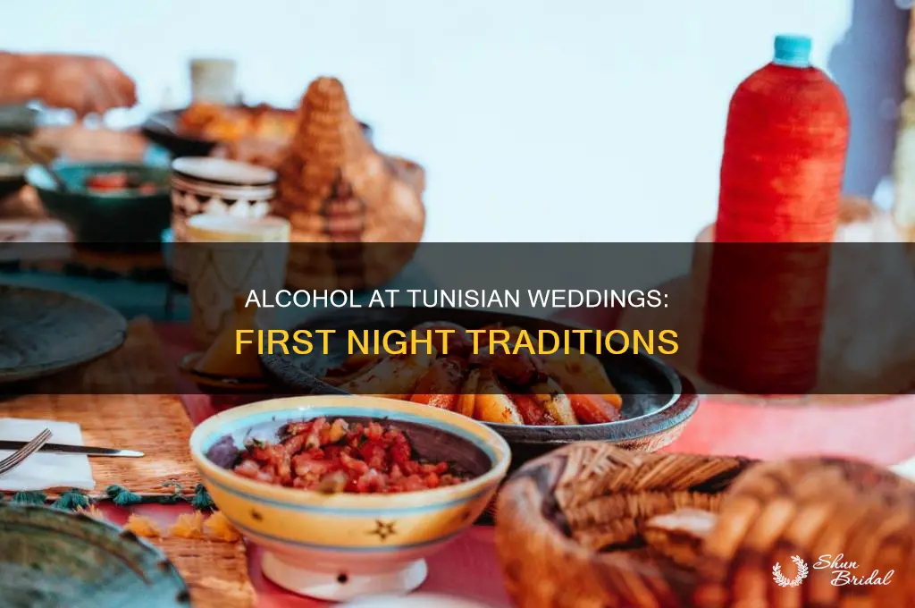 can you drink alcohol first night of tunish wedding