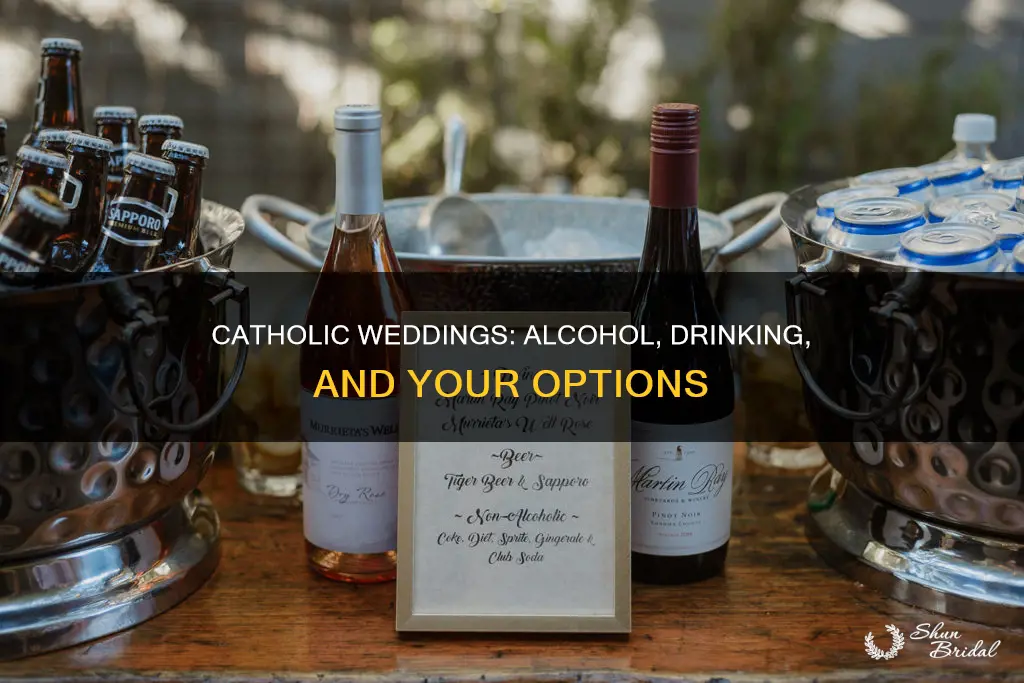 can you drink at a catholic wedding