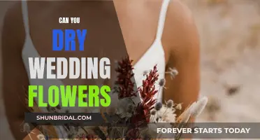 How to Dry and Preserve Your Wedding Flowers