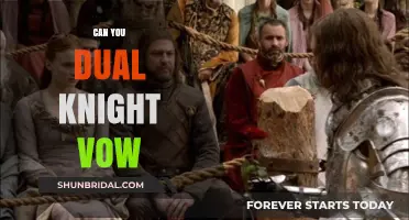Exploring the Possibility of Dual Knight Vows in Chivalric Traditions