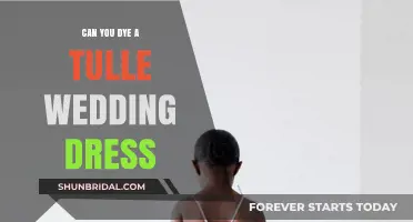 Dyeing Tulle Wedding Gowns: Pros, Cons, and Tips