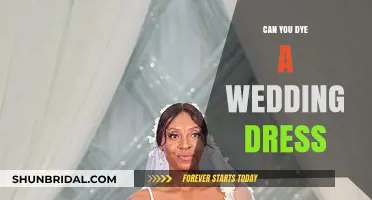 Transforming Wedding Dresses with Dye: Is It Possible?