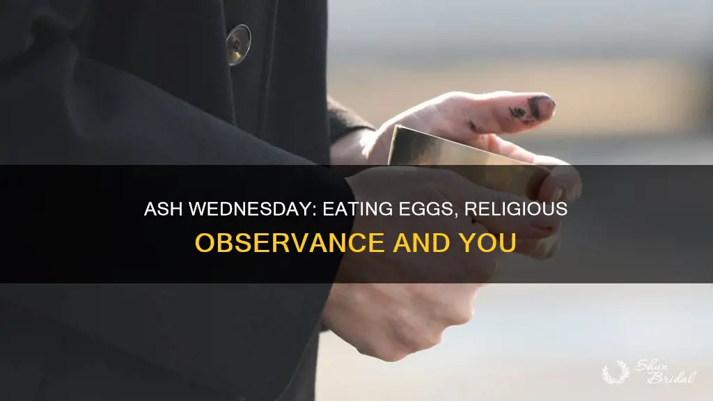 can you eat eggs on ash wed