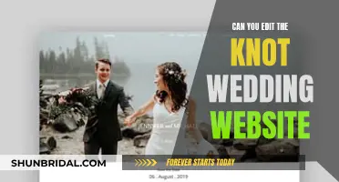 How to Edit Your Knot Wedding Website