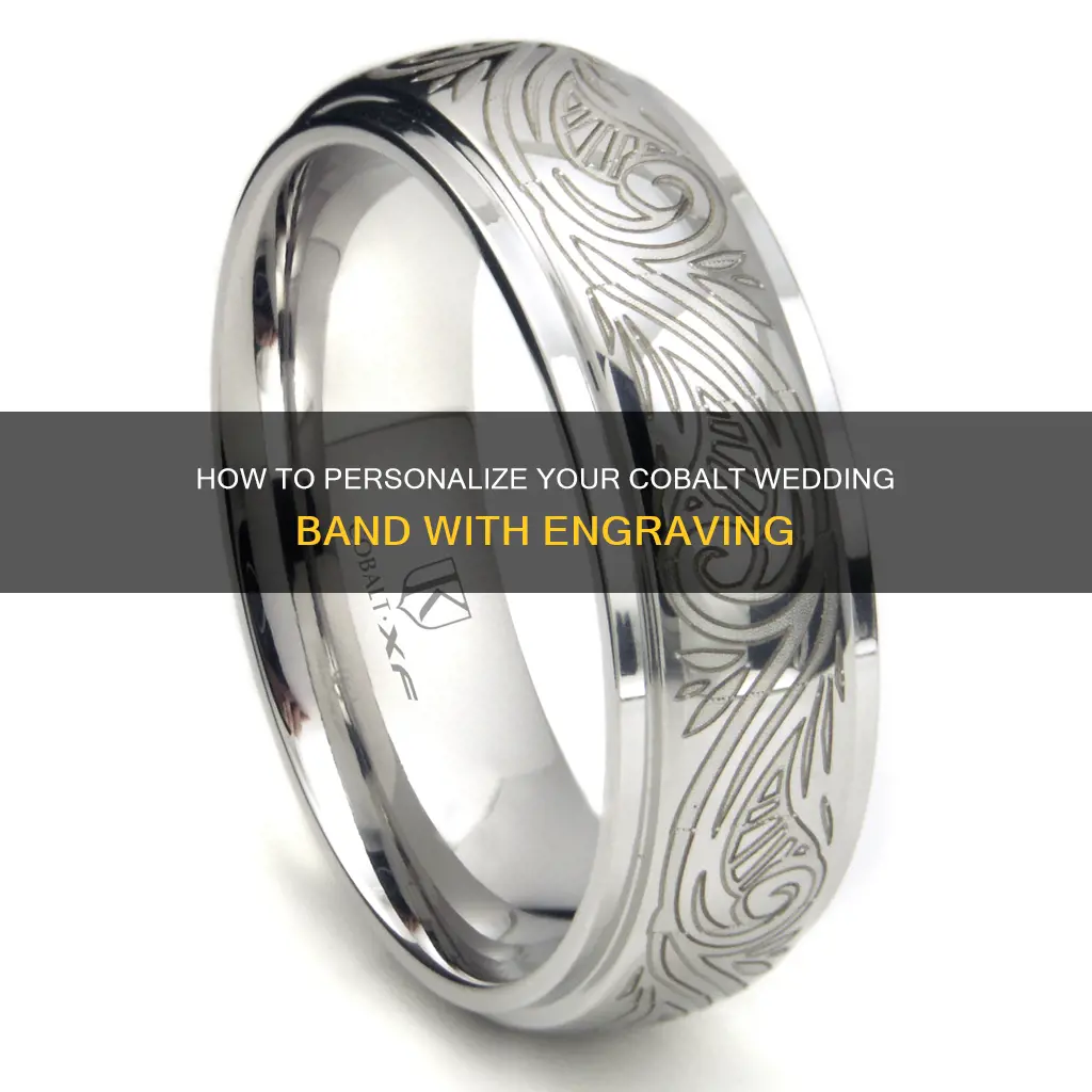 can you engrave a cobalt wedding band