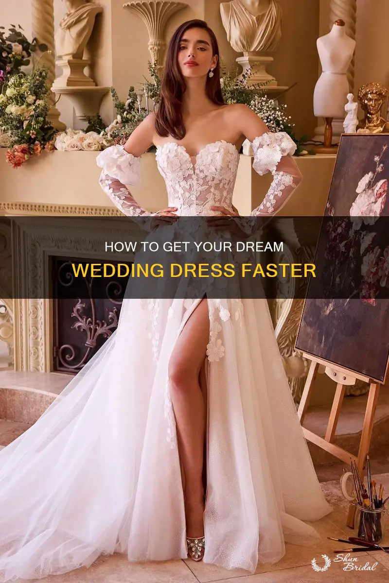 can you expedite a wedding dress