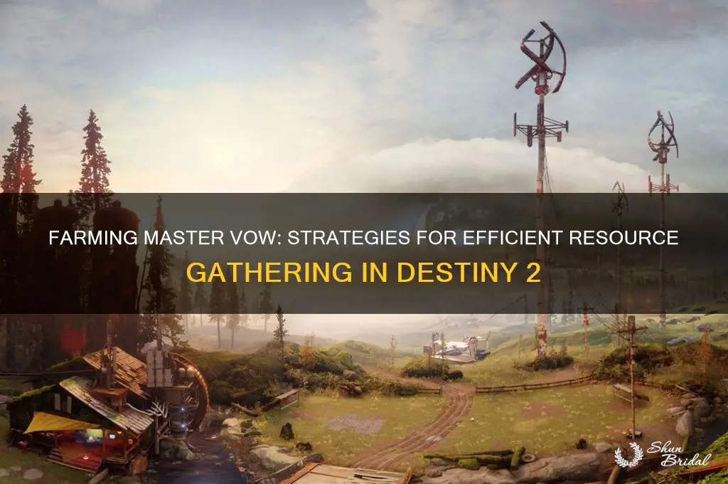 can you farm master vow