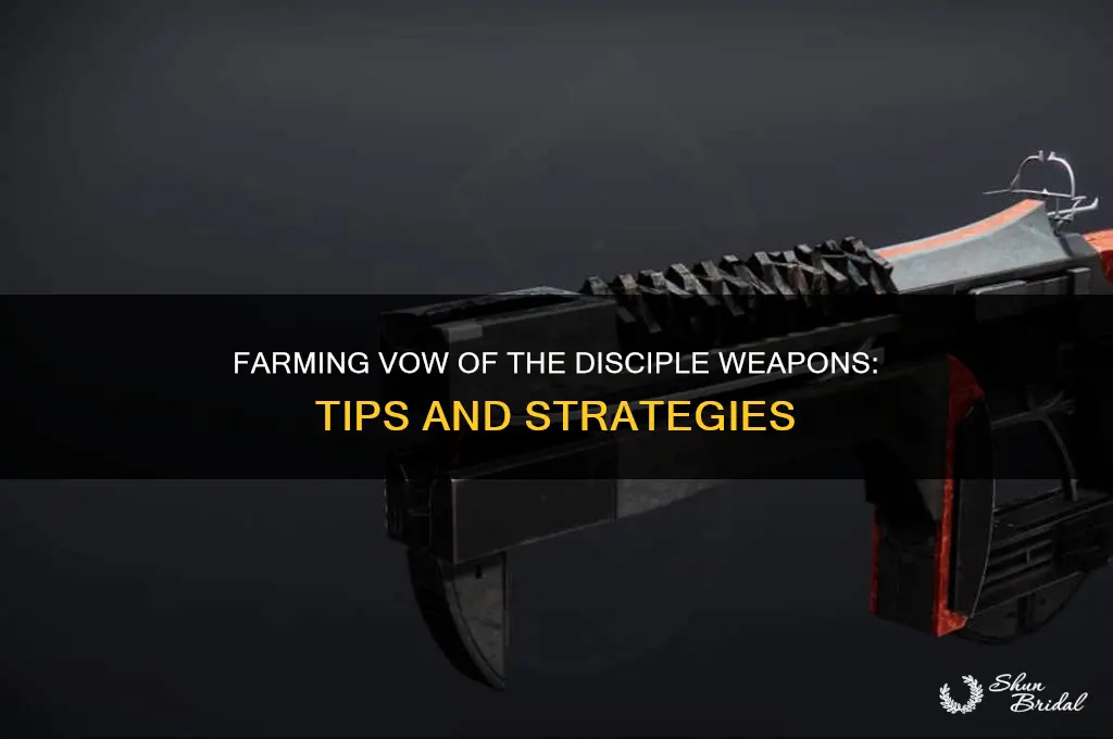can you farm vow of the disciple weapons
