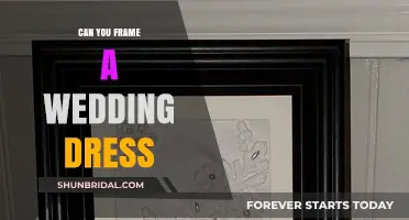 Framing Your Wedding Dress: A Creative Preservation Method