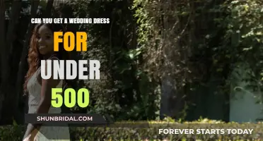 Affordable Wedding Dresses: Under $500