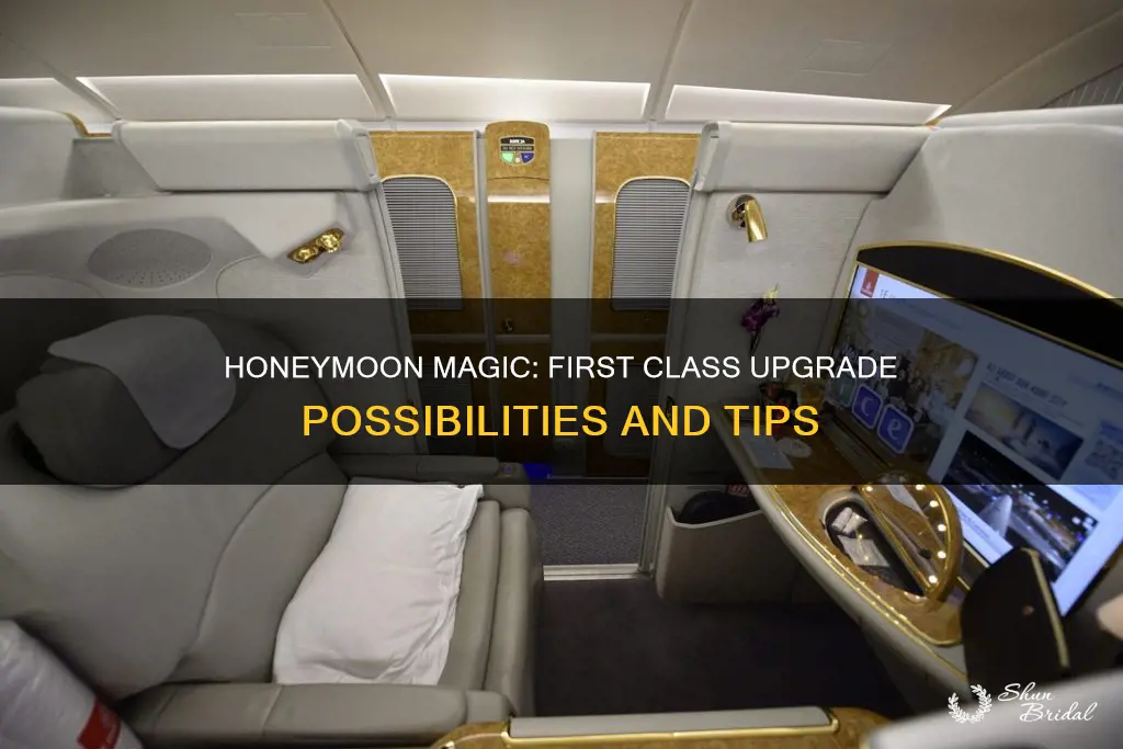 can you get bumped to first class for honeymoon