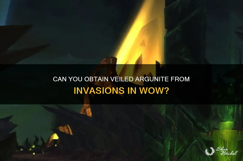 can you get veiled argunite from invasion
