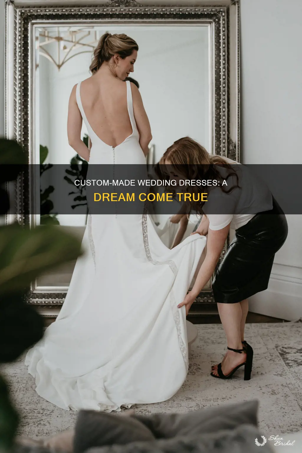 can you get your wedding dress made