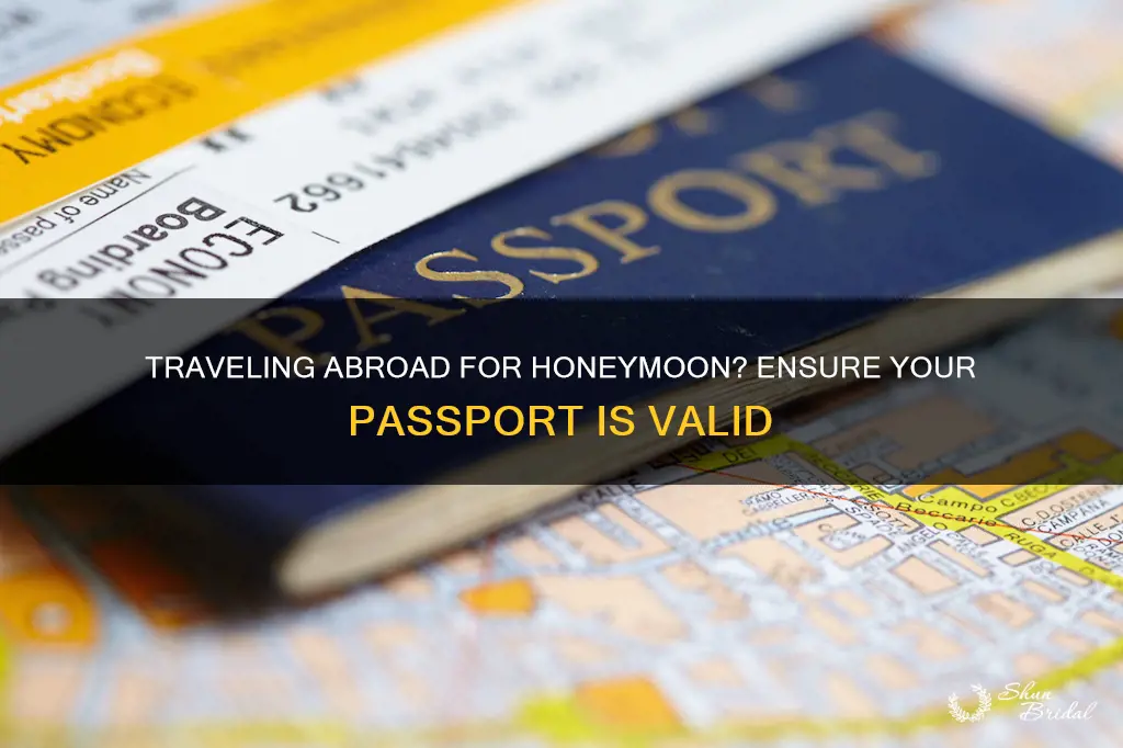 can you go on honeymoon with old passport