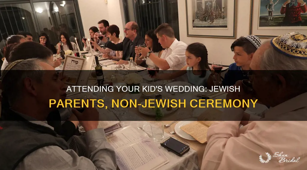 can you go to ur kids wedding tobnon jew