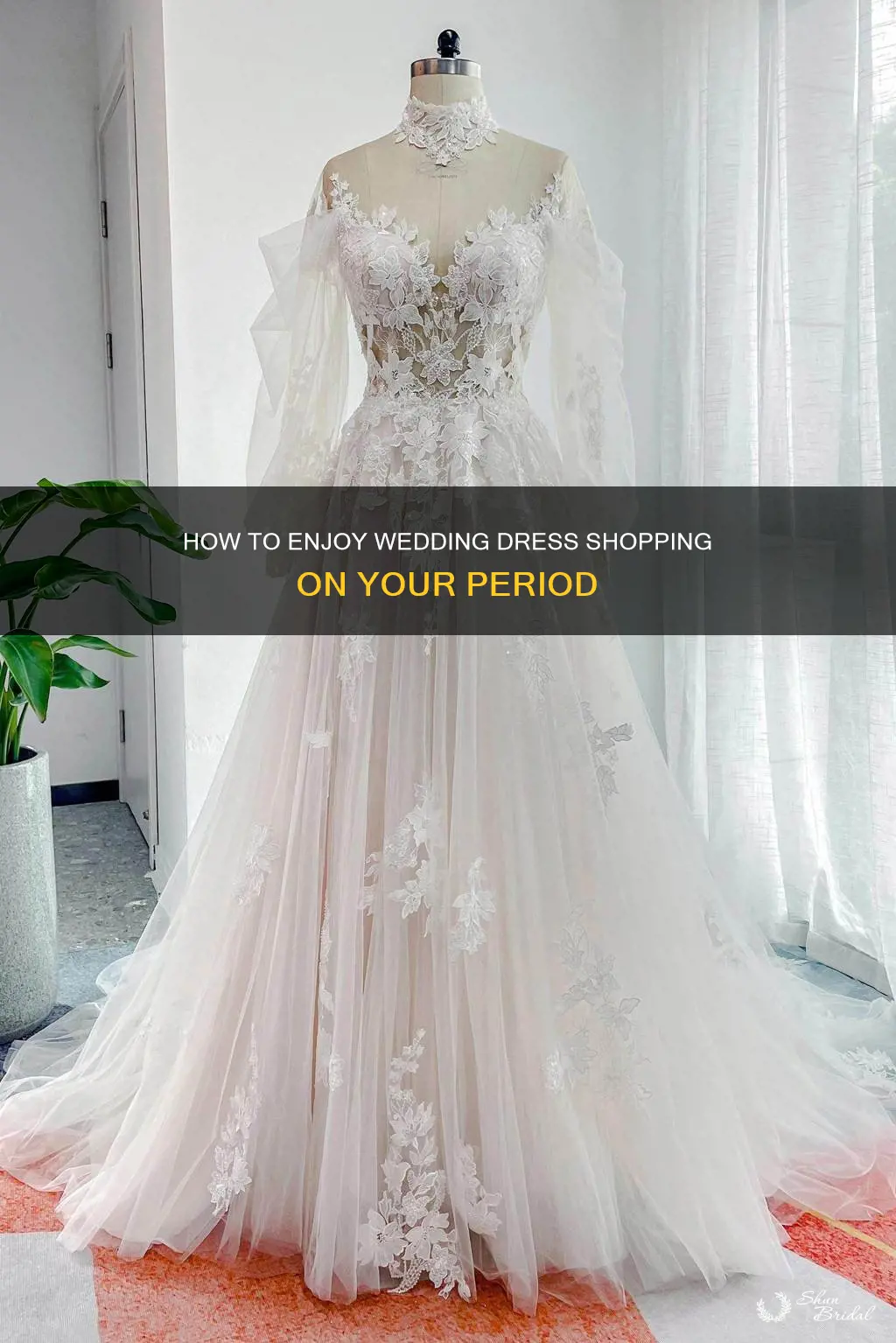 can you go wedding dress shopping on your period