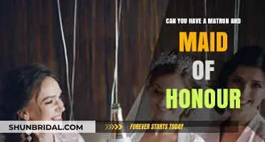 Matron and Maid of Honour: Can You Have Both in Your Wedding?