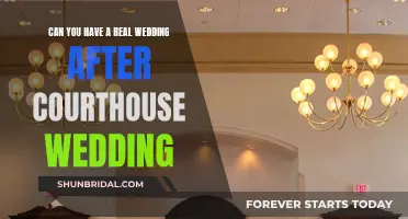 A Courthouse Wedding: Does It Count?