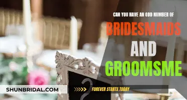 An Odd Number of Bridesmaids and Groomsmen: Is It Okay?