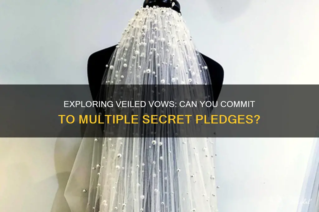 can you have multiple veiled vows