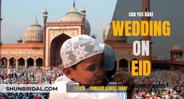 A Wedding on Eid: Is It Possible?