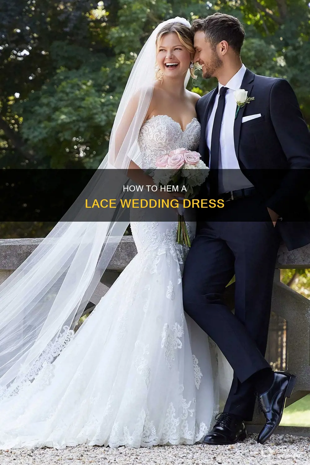 can you hem a lace wedding dress