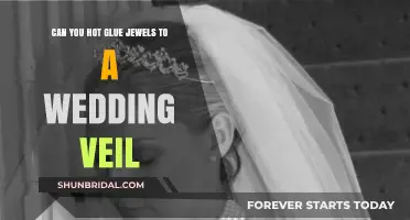 Hot Glue Jewels to Wedding Veil: DIY Tips and Tricks