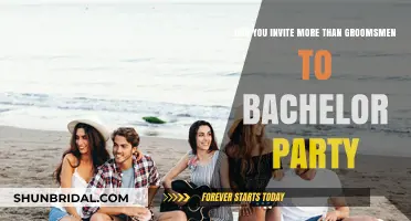 How Many Groomsmen Can You Invite to a Bachelor Party?